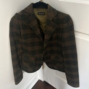 Massimo Dutyi tweed blazer size 0